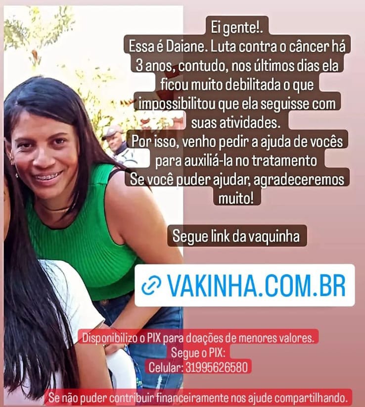 Vaquinha on line Câncer de Mama 