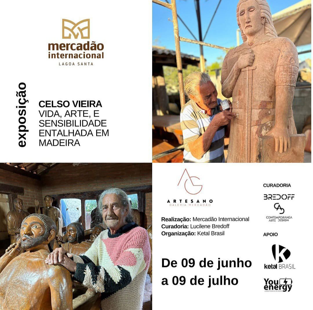 Celso Vieira Escultor Lagoa Santa Mercadão Internacional