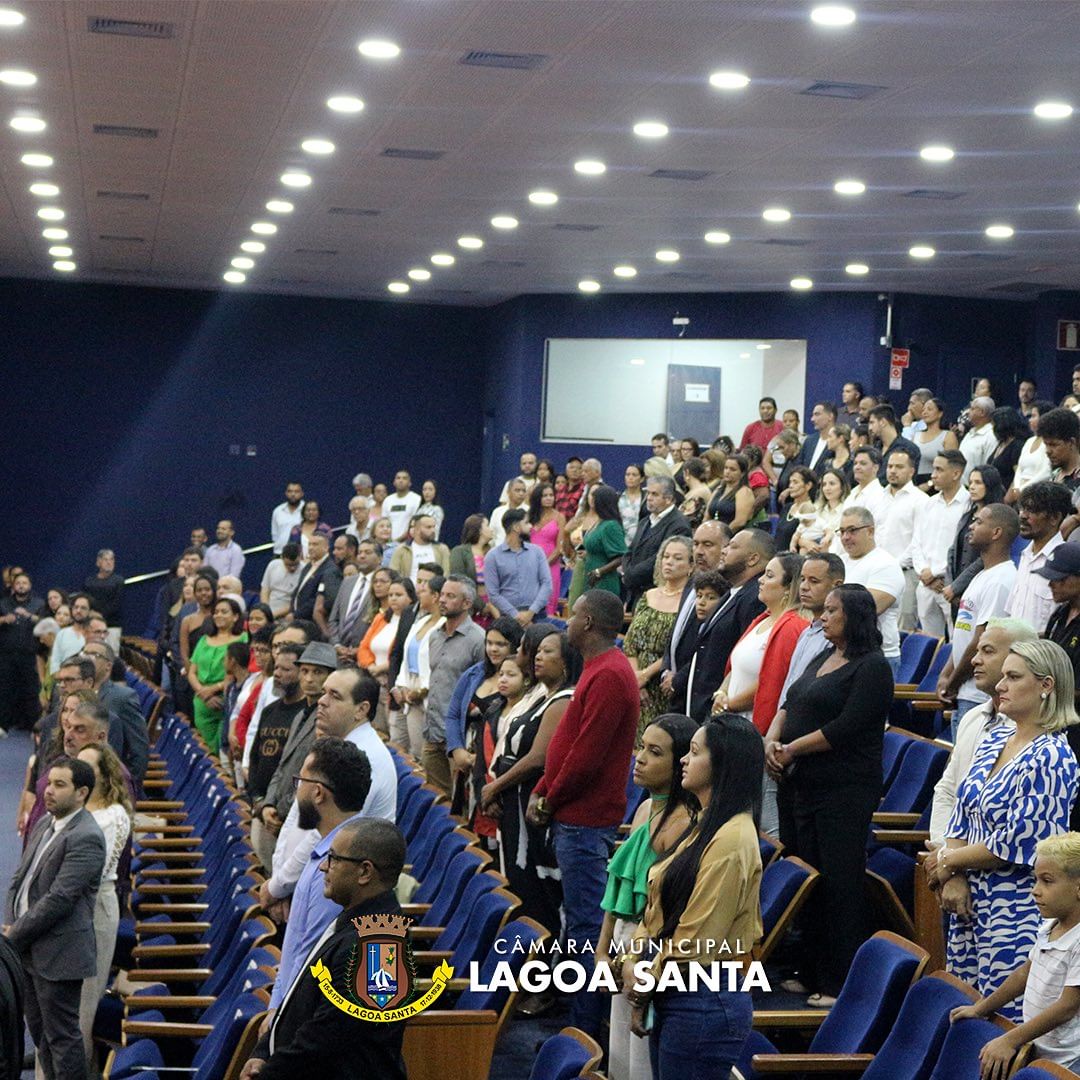 Em votação unanime, Câmara Municipal de Lagoa Santa elege nova Mesa Diretora para mandato de 2024.